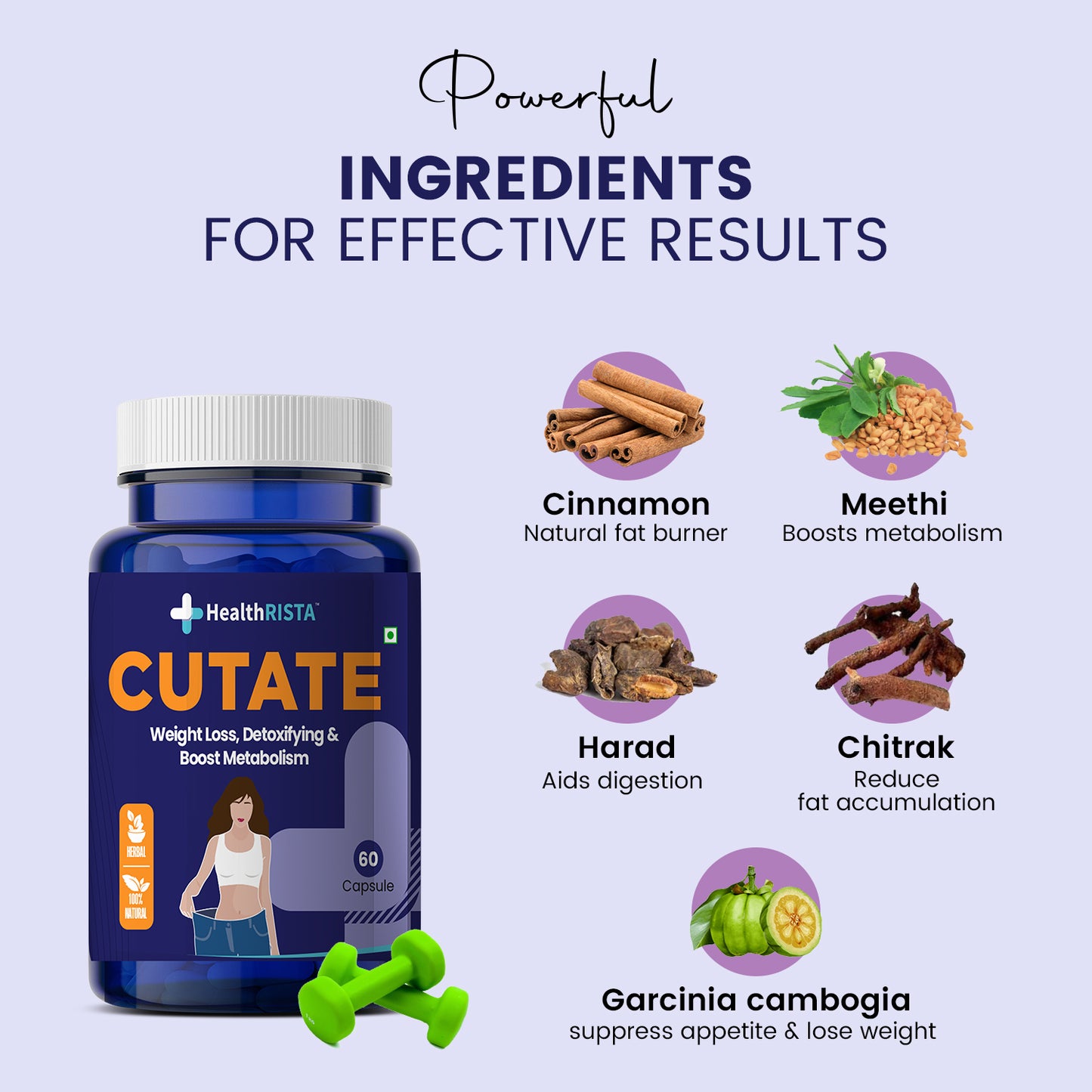 Cutate - Weight Loss, Detoxifying & Boost Metabolism