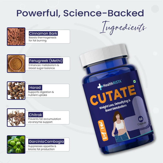 Cutate - Weight Loss, Detoxifying & Boost Metabolism