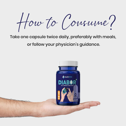 Diabor – Ayurvedic Sugar Reversal & Diabetes Care Capsule