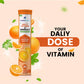 HealthRISTA  - Multi vitamin & Minerals Effervescent Tablet with Orange Flavor